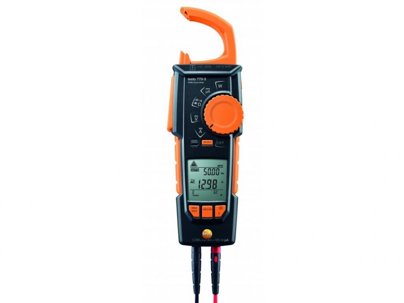 Testo 770-3 - TRMS proudové kleště s Bluetooth TRMS měření AC/DC s Bluetooth
